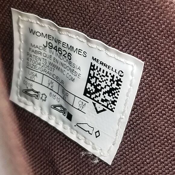 Merrell Encore Bracken Brown Leather Braided Slide Q2 Slip On Shoes Woman's 10 - Picture 8 of 10